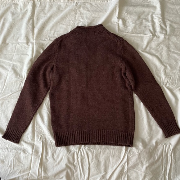 Le 31 Brown Knitted Sweater (used) - Picture 3 of 3